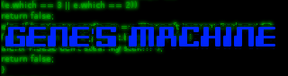 Gene's Machine logo